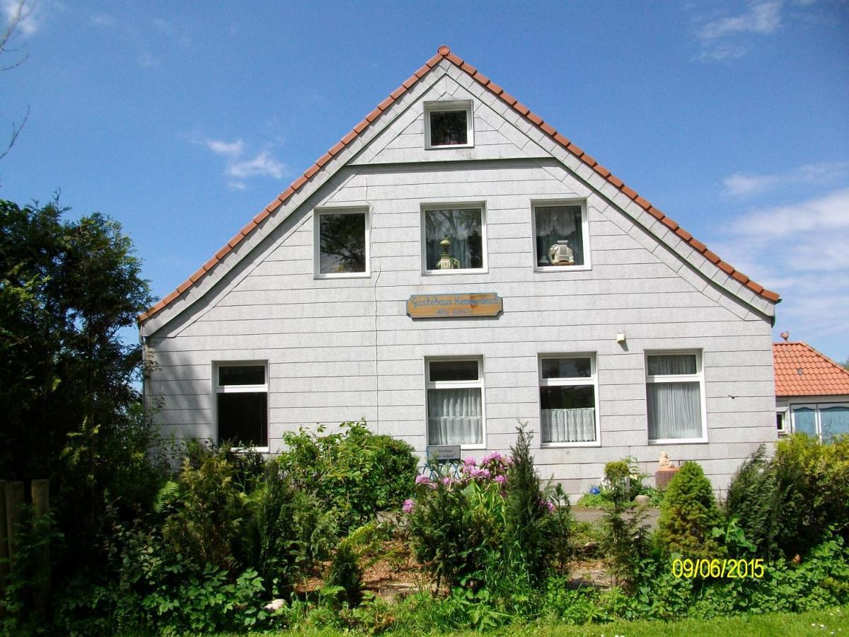Gaestehaus Hemmerdeich-Alte Schule Oldenswort Dış mekan fotoğraf